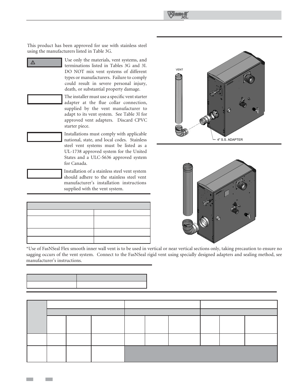 General, Venting | Lochinvar Commercial Soiler 400-801 User Manual | Page 22 / 80