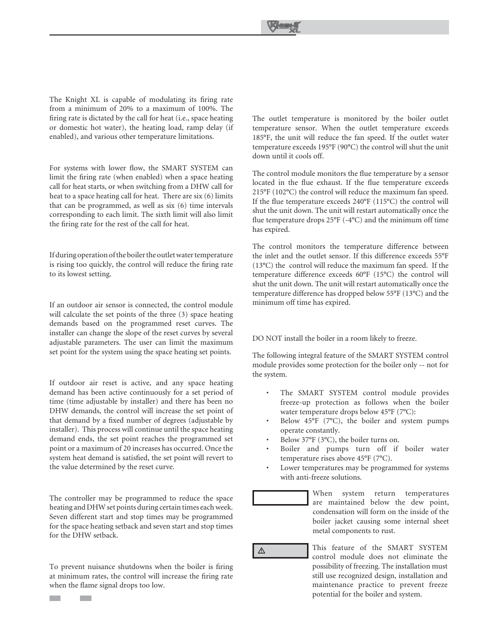 Operating information | Lochinvar Commercial Soiler 400-801 User Manual | Page 62 / 80