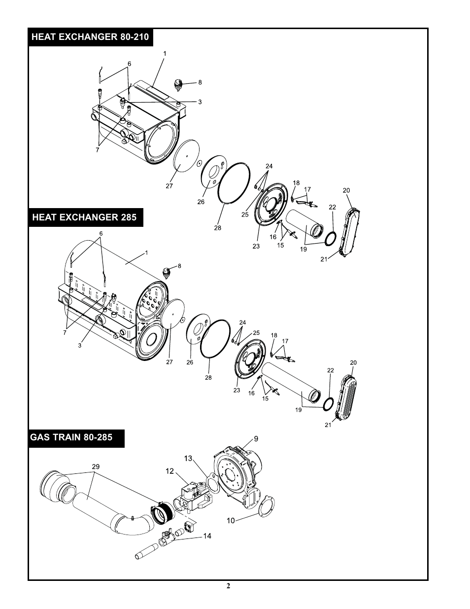Lochinvar Knight KB 80 thru 285 User Manual | Page 2 / 4