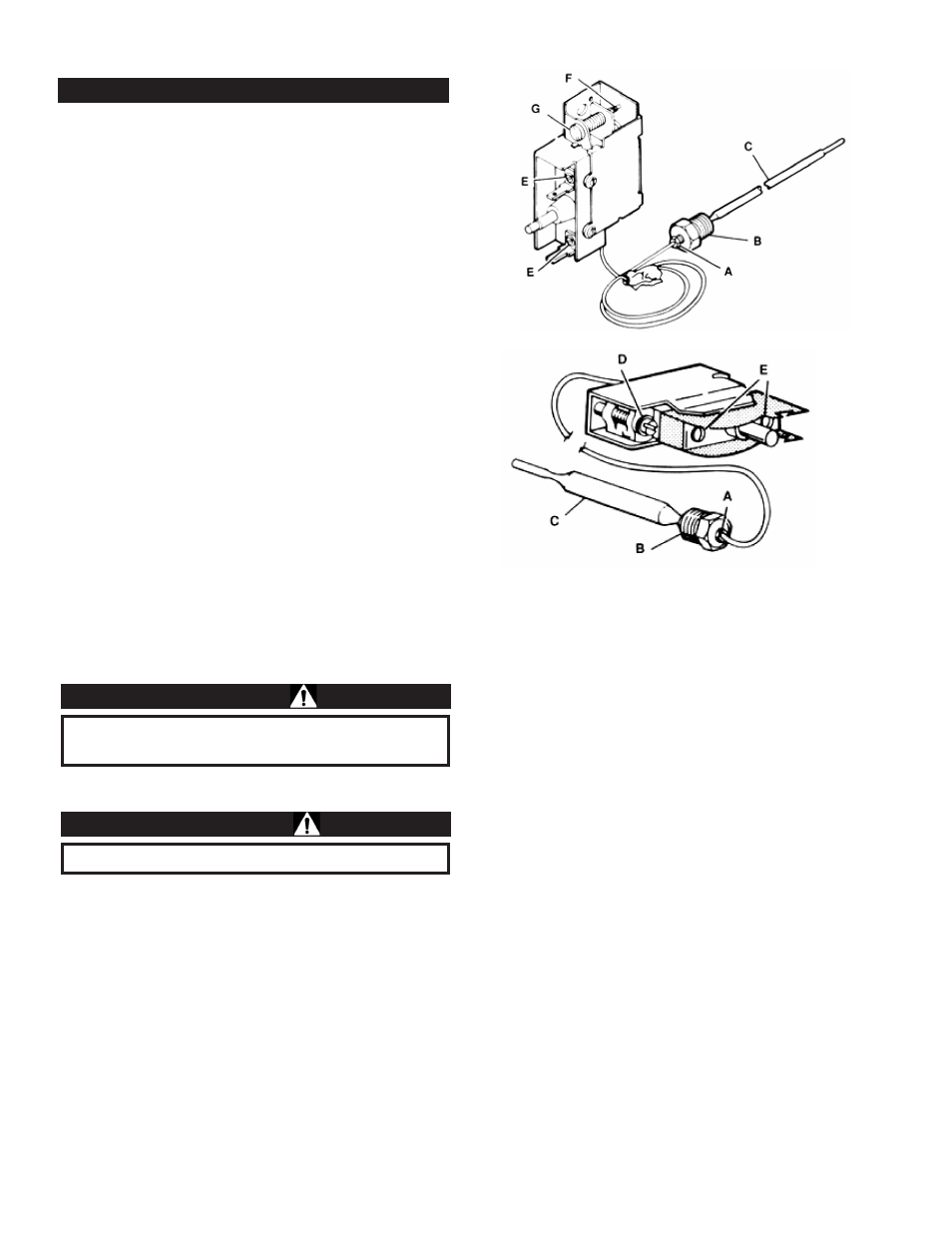 High temperature limit switch, Caution | Lochinvar NSF SSB-i & s--01 User Manual | Page 6 / 12