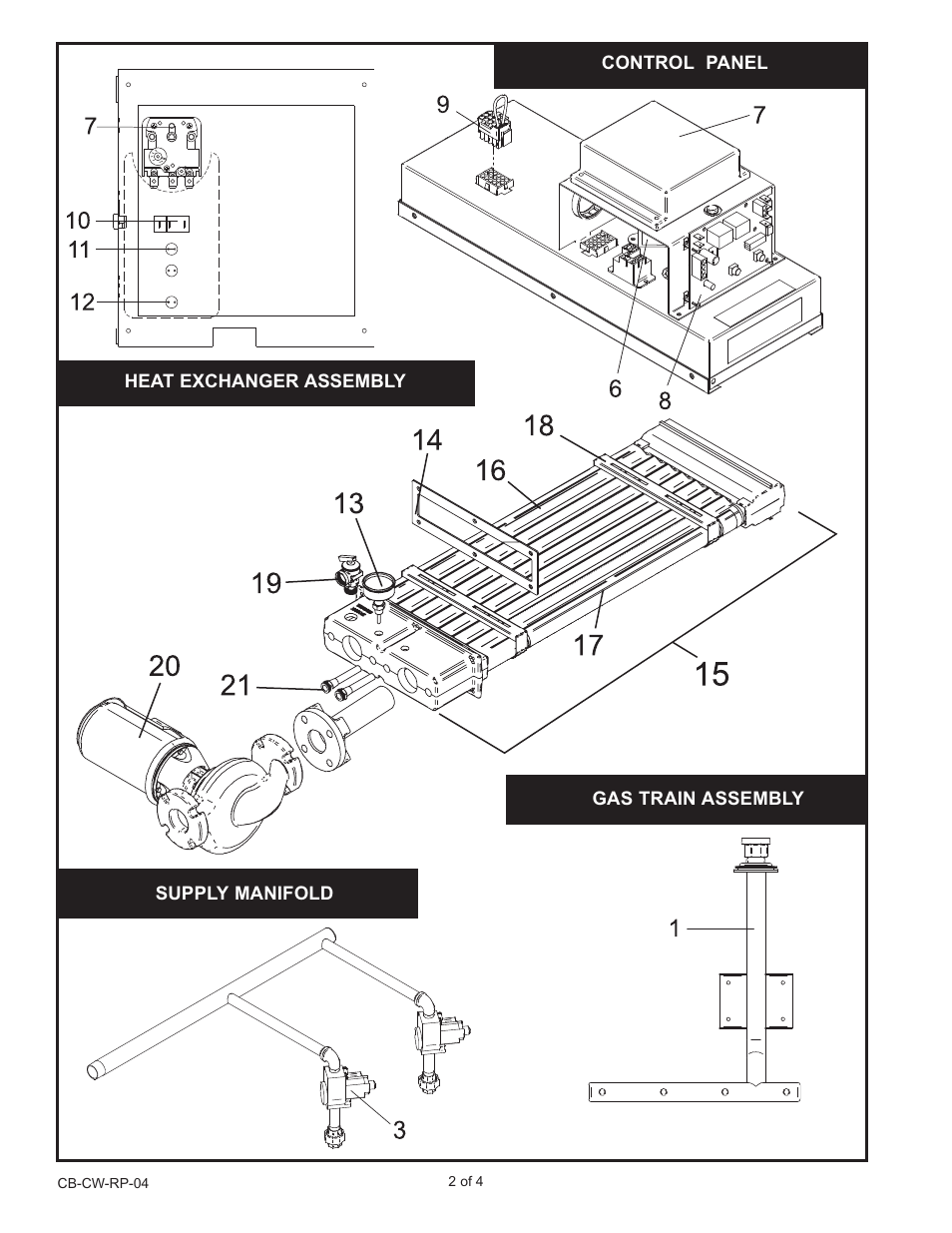 Lochinvar Copper-Fin CB--CW 495 -745 User Manual | Page 2 / 4