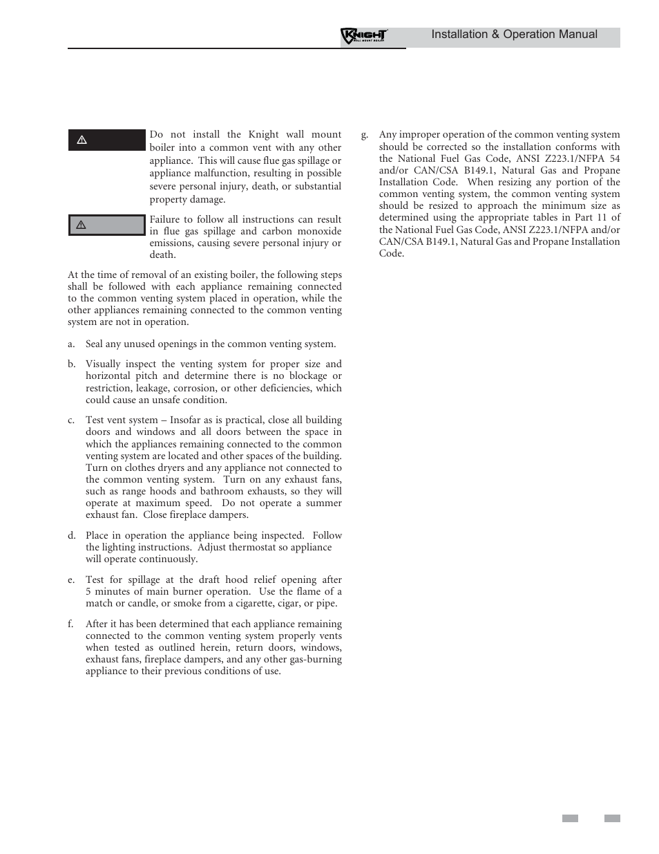 Determine boiler location | Lochinvar Wall Mount Boiler WH 55-399 User Manual | Page 11 / 80