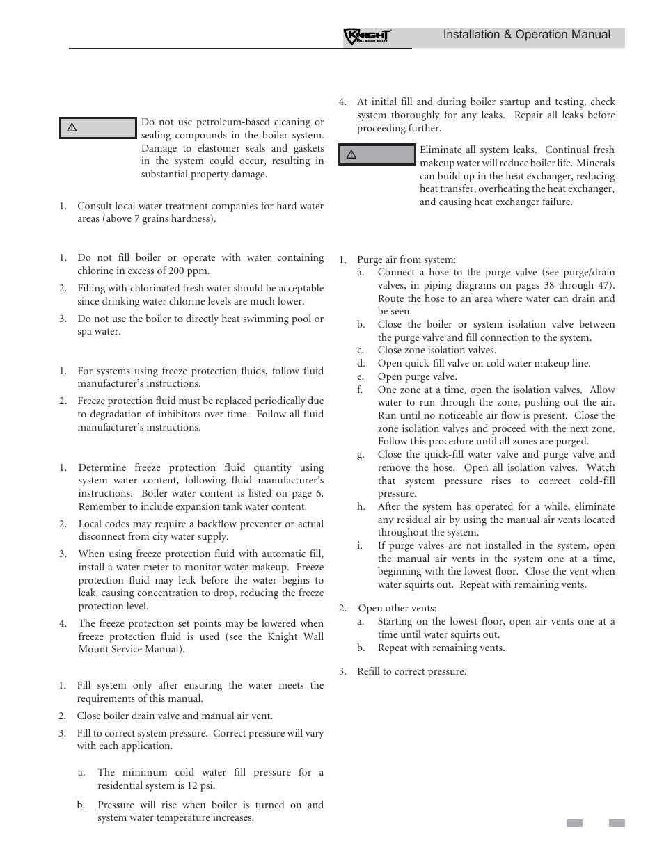 Start-up | Lochinvar Wall Mount Boiler WH 55-399 User Manual | Page 57 / 80