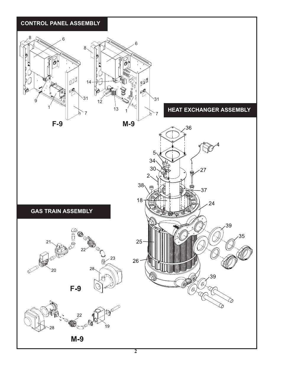 F-9 m-9 | Lochinvar POWER FIN A05H00172528 User Manual | Page 2 / 4