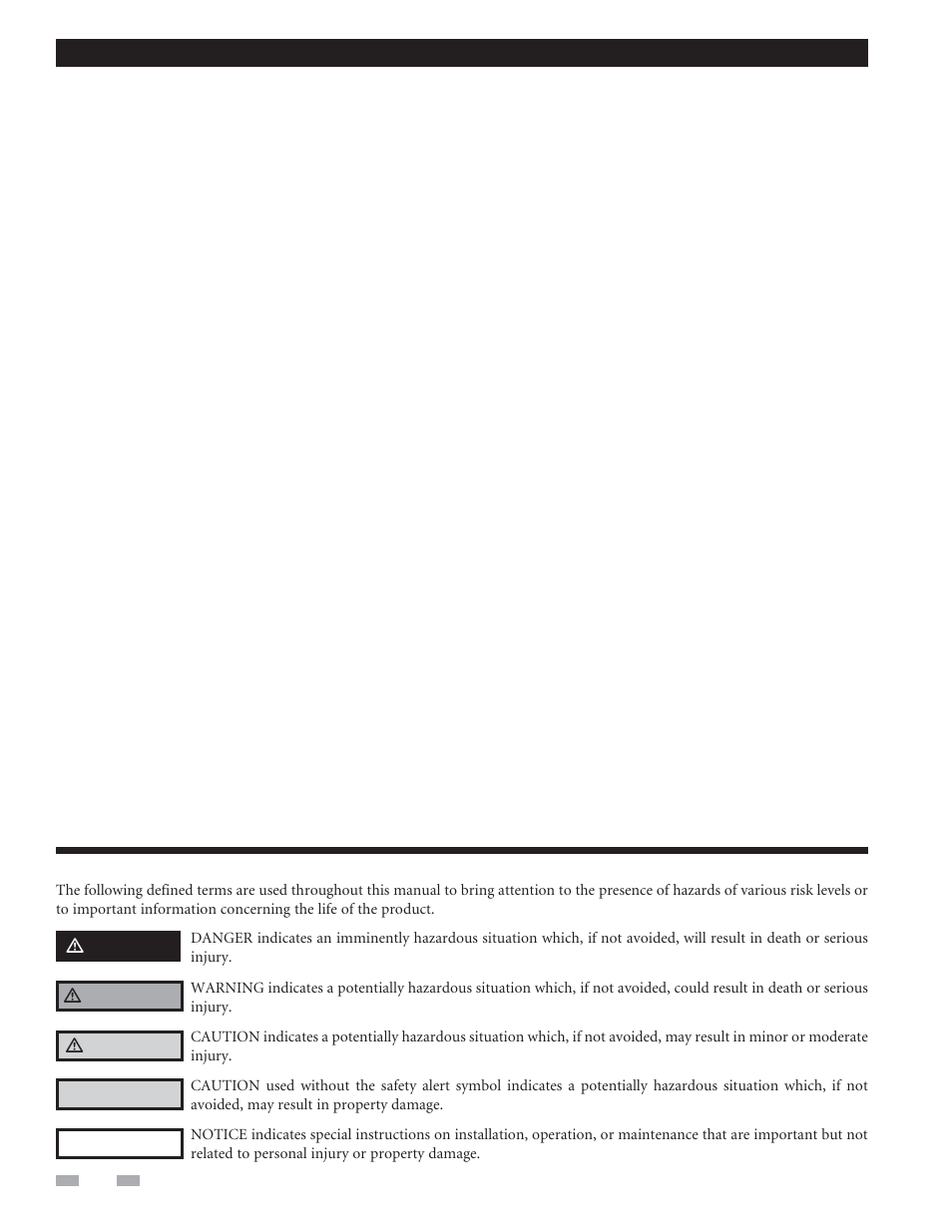 Contents hazard definitions | Lochinvar Sync Condensing Boiler 1 User Manual | Page 2 / 68