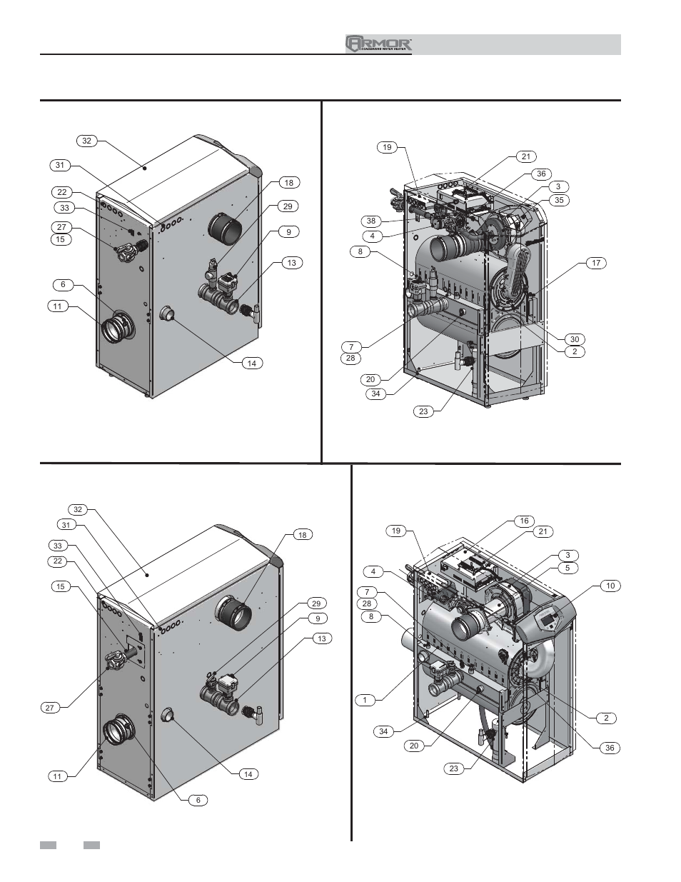 The armor water heater - how it works, Installation & operation manual | Lochinvar ARMOR 151 User Manual | Page 6 / 76