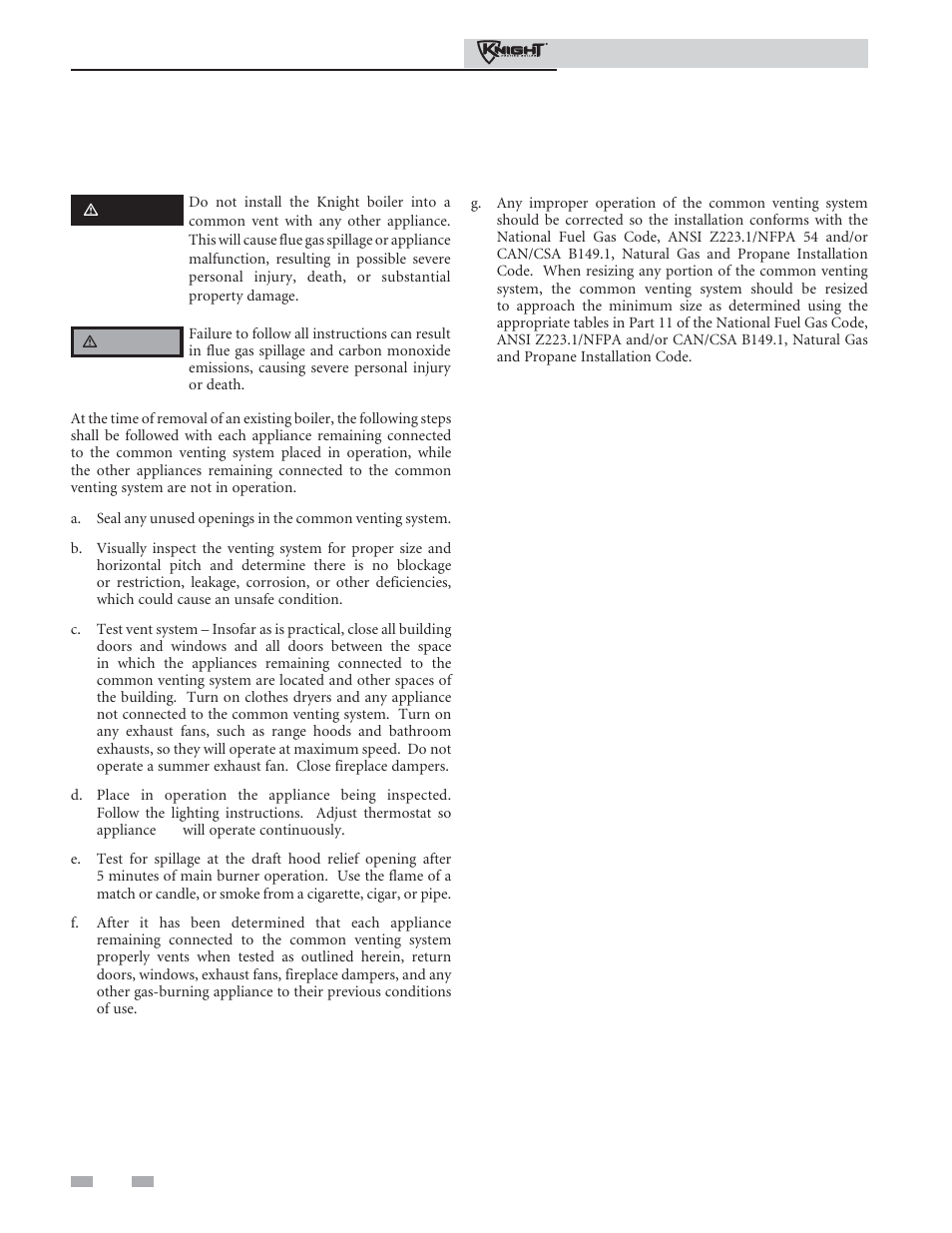 Determine boiler location | Lochinvar 81 - 286 User Manual | Page 12 / 80