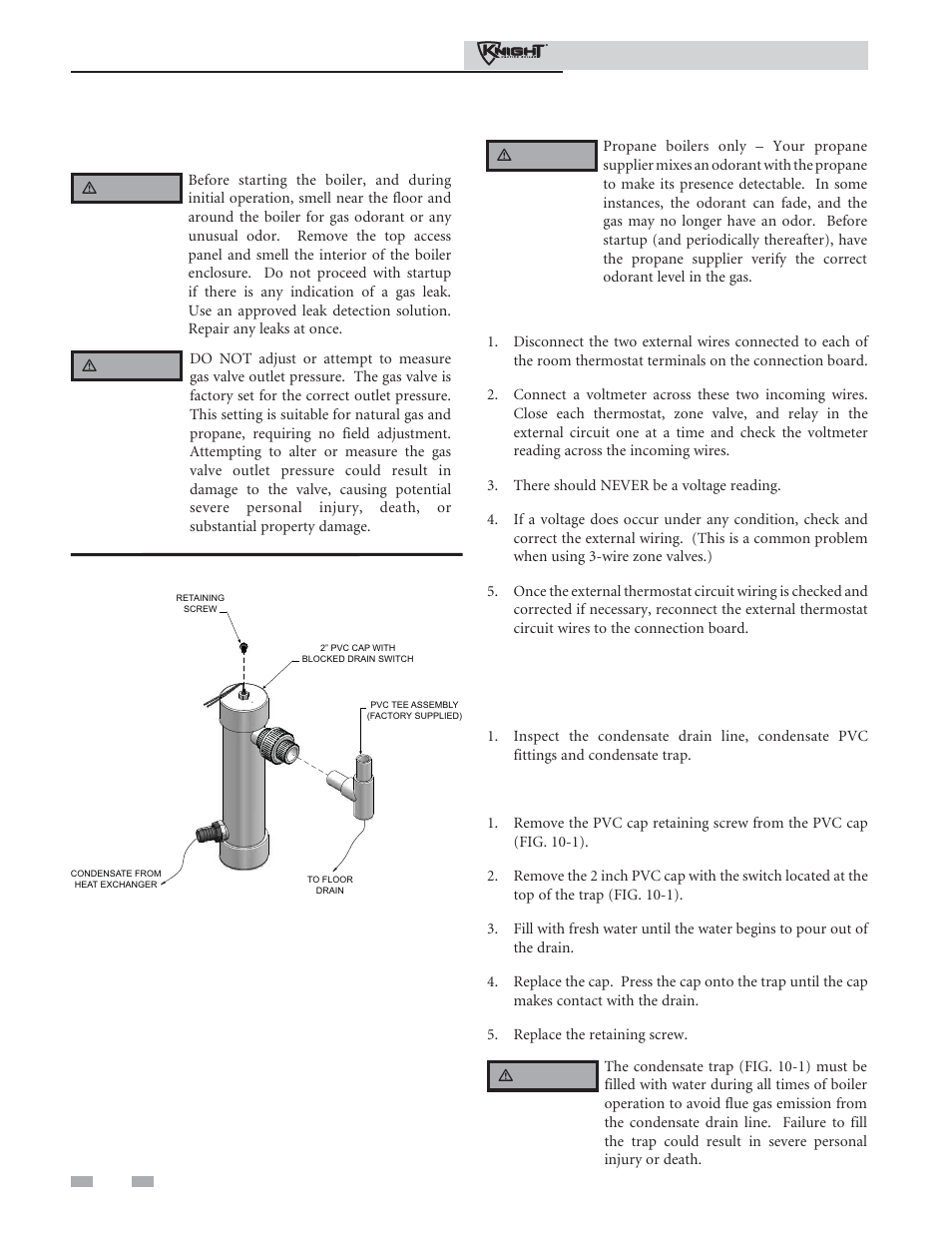 Start-up | Lochinvar 81 - 286 User Manual | Page 56 / 80