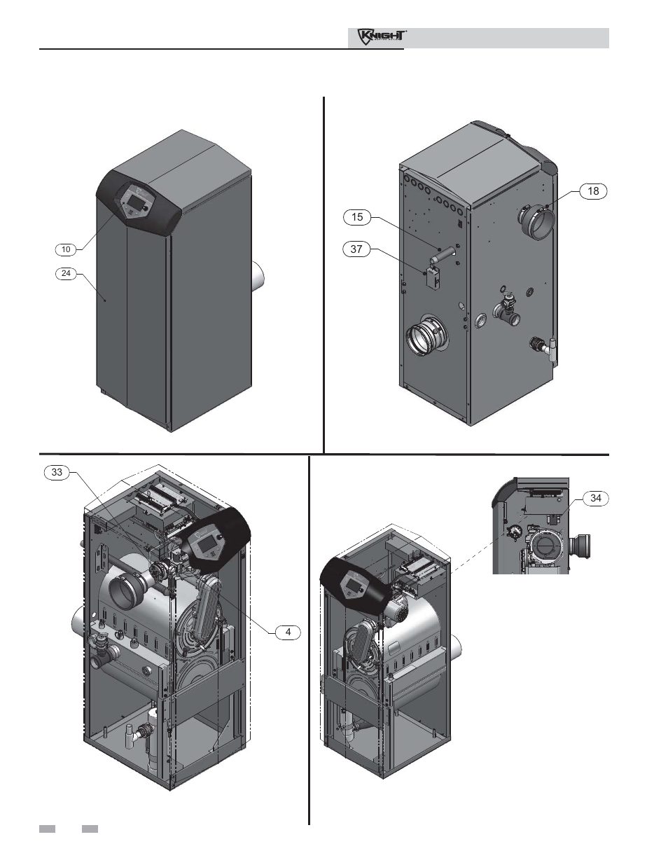The knight boiler - how it works, Model 286 | Lochinvar 81 - 286 User Manual | Page 6 / 80