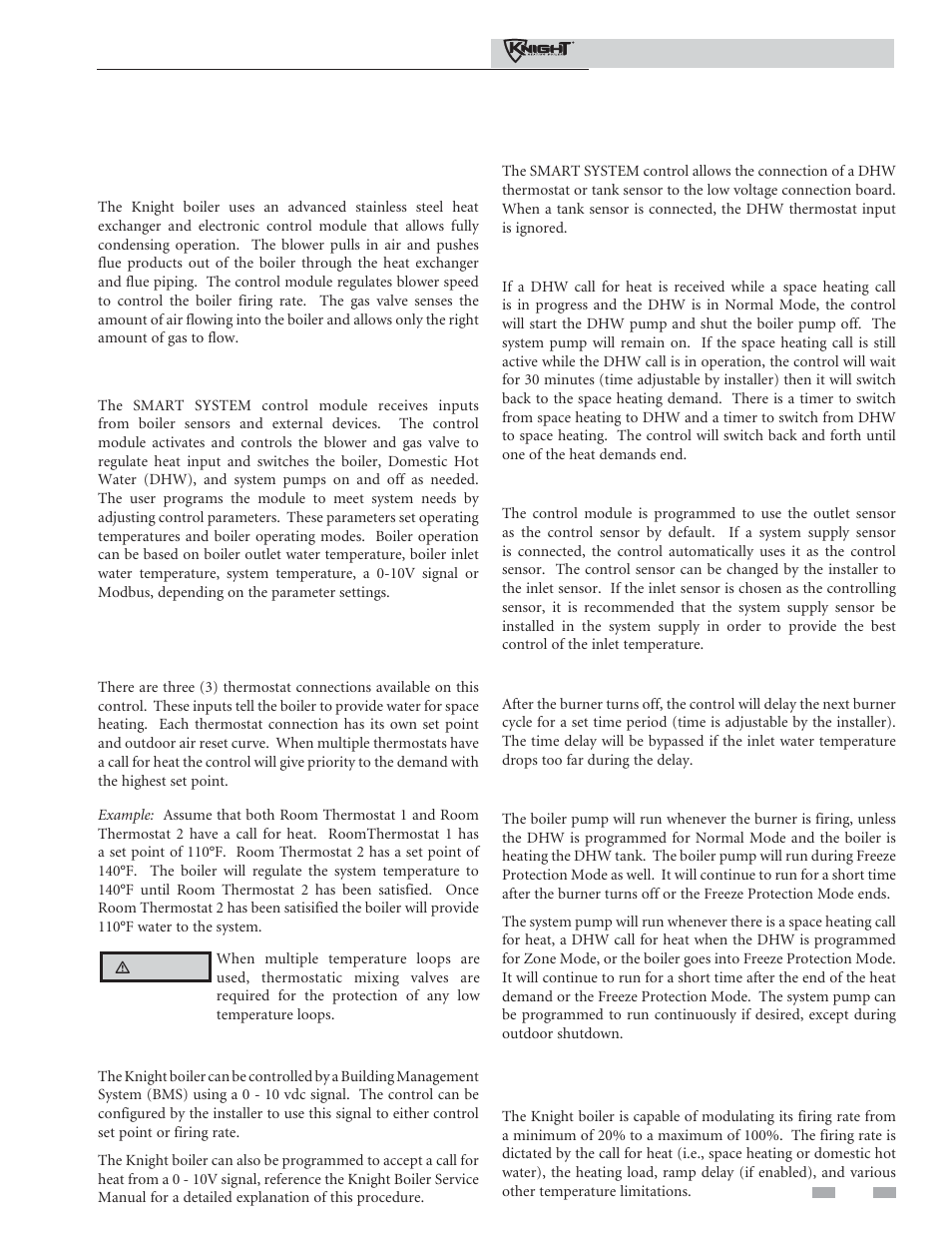 Operating information | Lochinvar 81 - 286 User Manual | Page 61 / 80