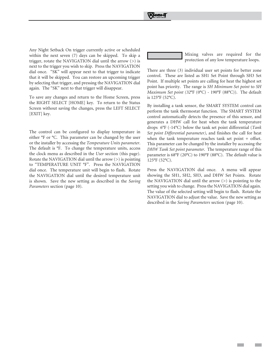 Smart system control module | Lochinvar Knight Wall Mount Boiler 51 - 211 User Manual | Page 11 / 16