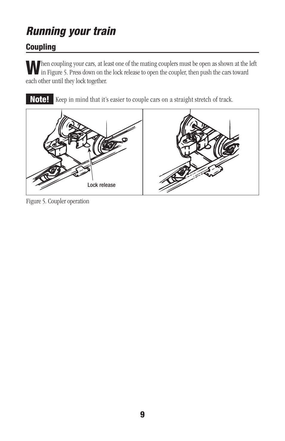 Running your train | Lionel Trains 73-0020-250 User Manual | Page 9 / 24