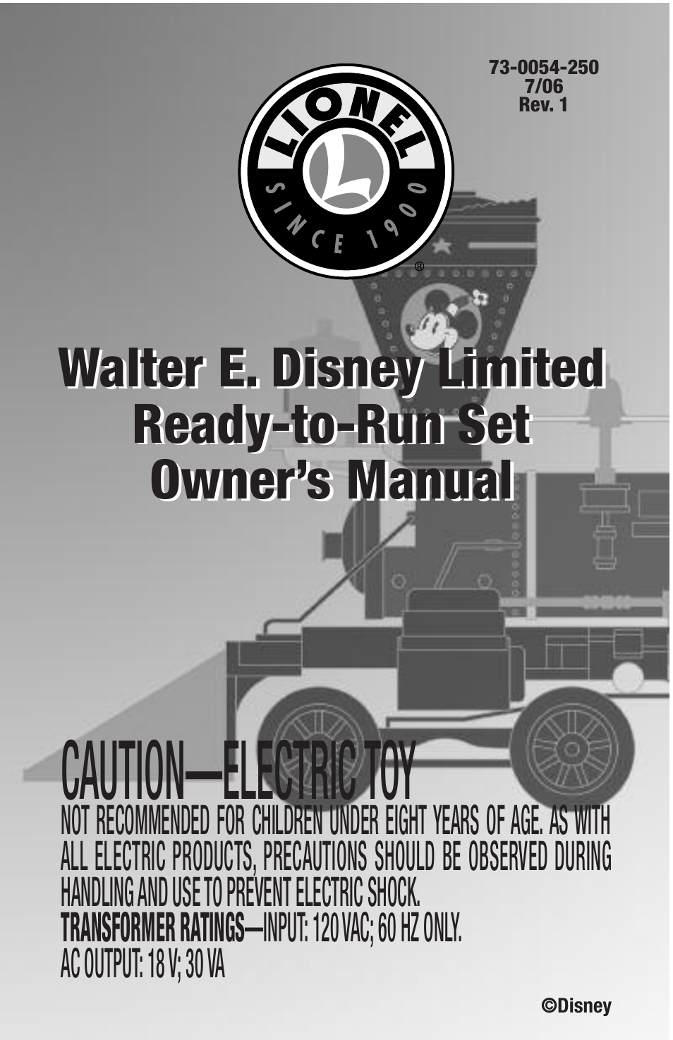 Lionel Trains Baby Toy User Manual | 20 pages