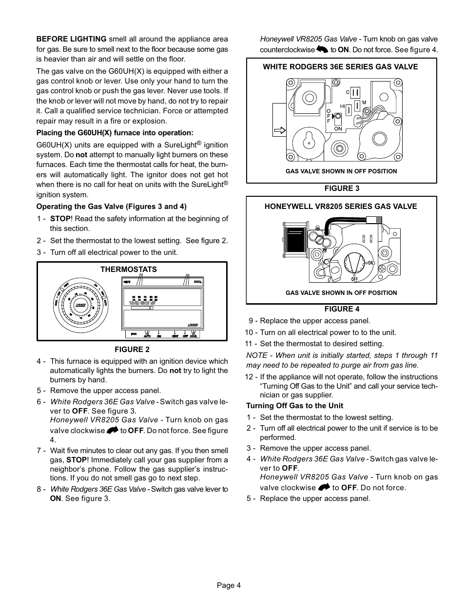 Lennox International Inc. G60UH(X) Series User Manual | Page 4 / 7