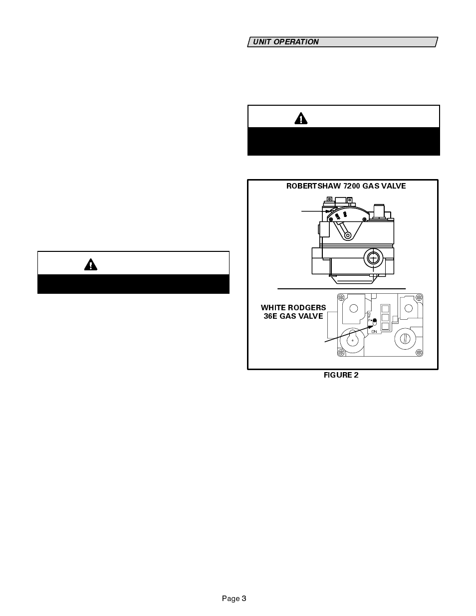 Warning | Lennox International Inc. GSR21Q User Manual | Page 3 / 6