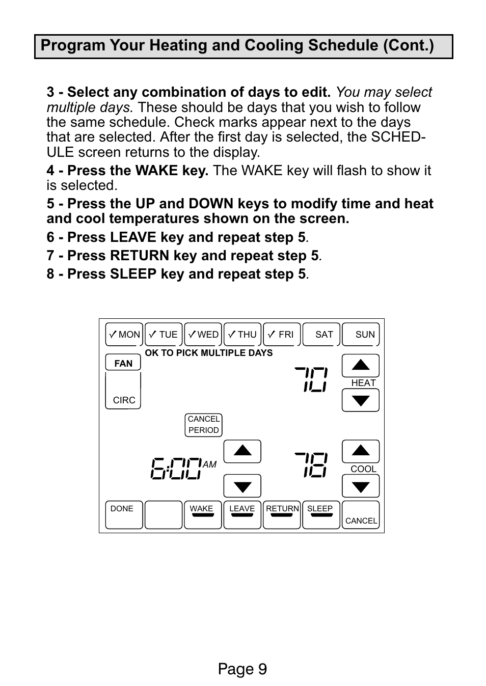 Lennox International Inc. Ellite Series User Manual | Page 9 / 32