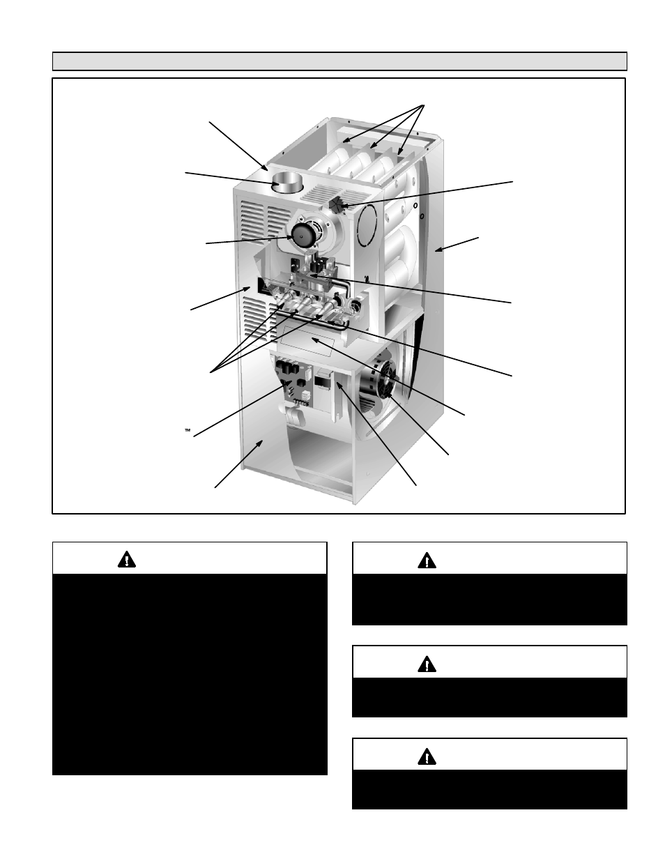 Warning, Caution | Lennox International Inc. G40UH(X) User Manual | Page 2 / 6