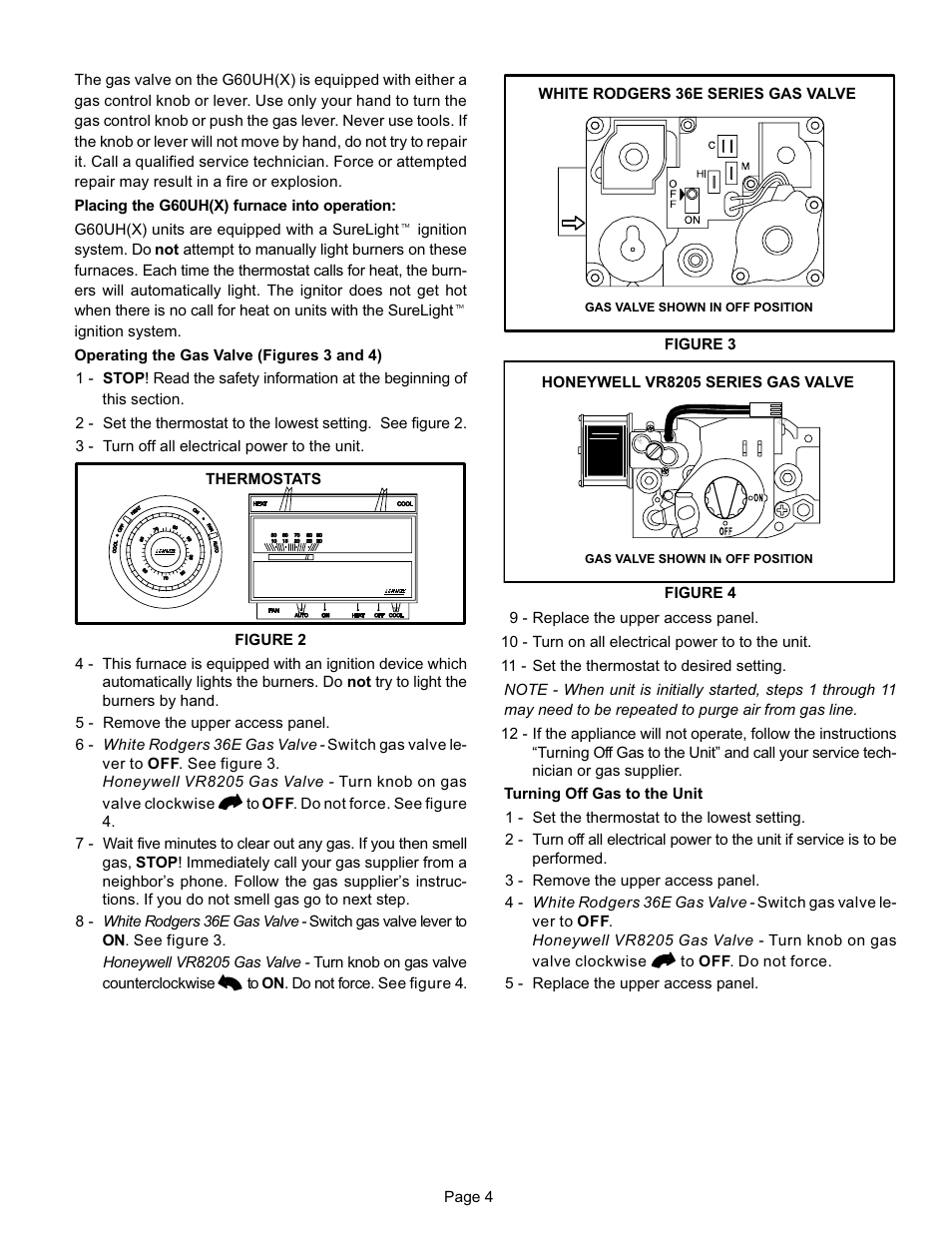 Lennox International Inc. G60UH(X) User Manual | Page 4 / 6