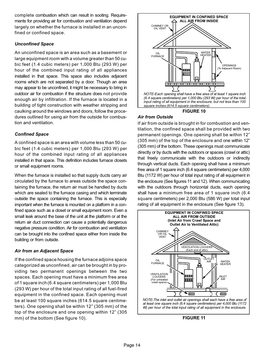 Figure 10, Figure 11 | Lennox International Inc. o23v User Manual | Page 14 / 30