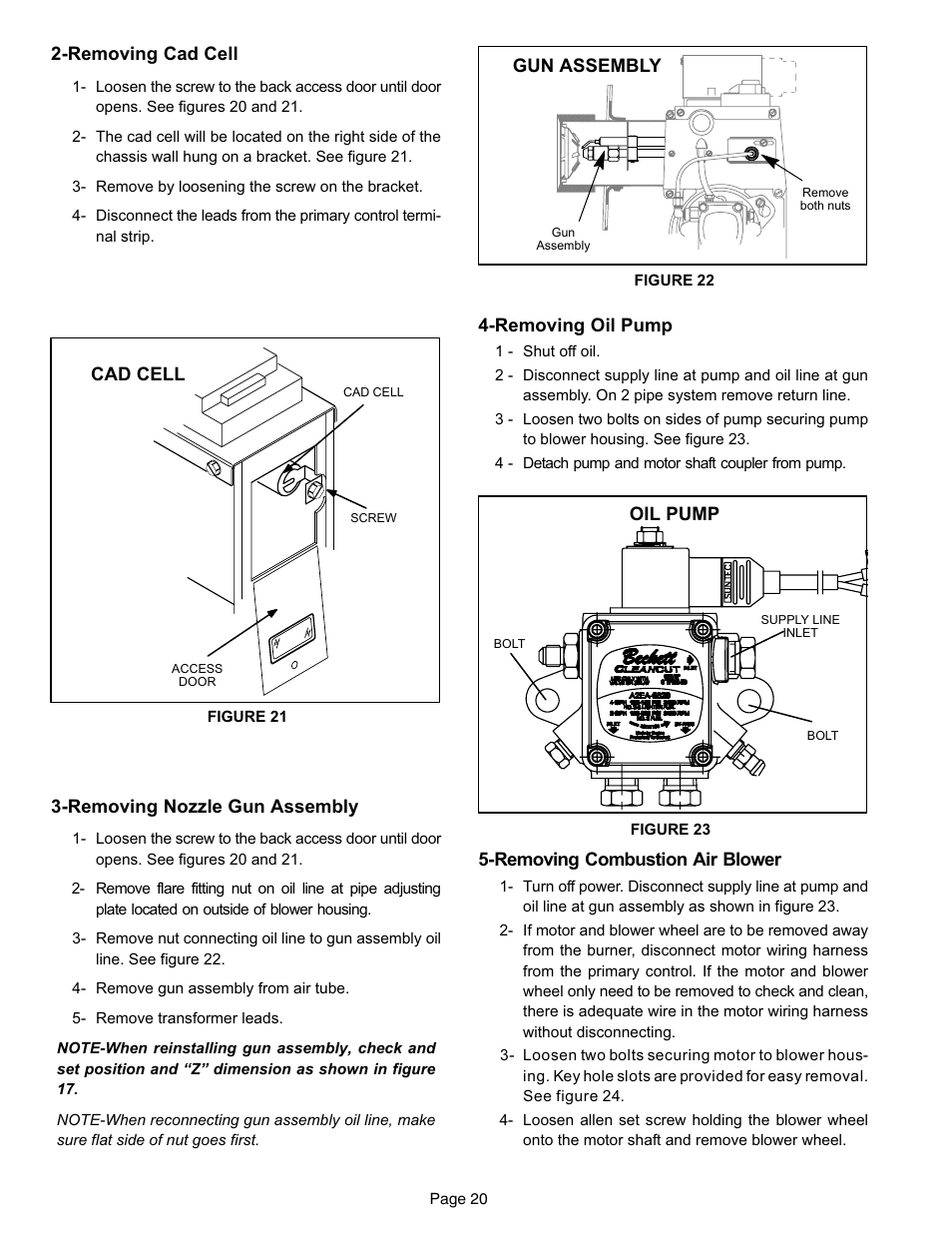 Lennox International Inc. o23v User Manual | Page 20 / 30