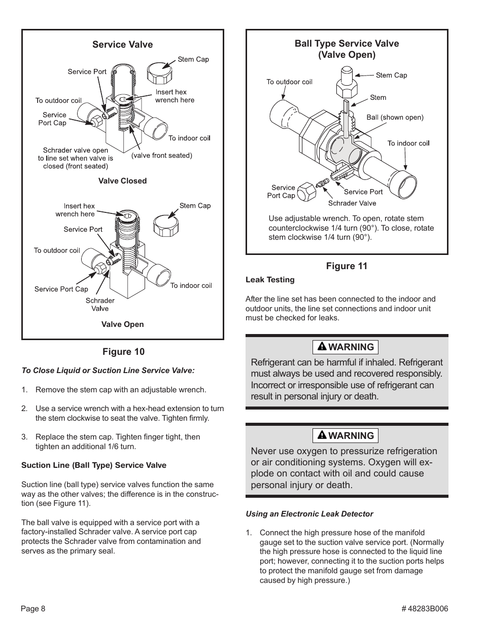 Lennox International Inc. 2SCU13 User Manual | Page 8 / 18