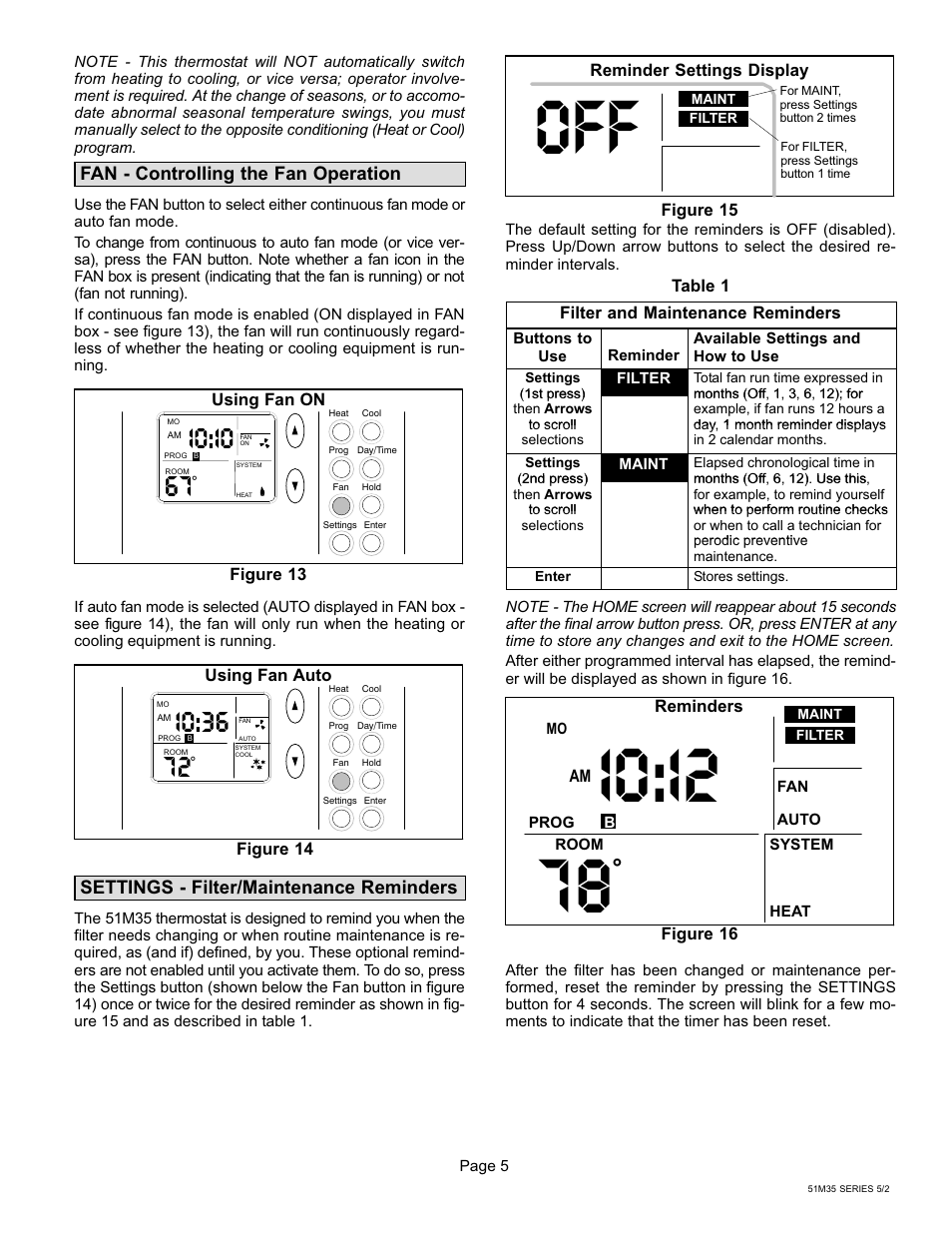 I0:i2, I0:i0 67 | Lennox International Inc. 51M37 User Manual | Page 15 / 54