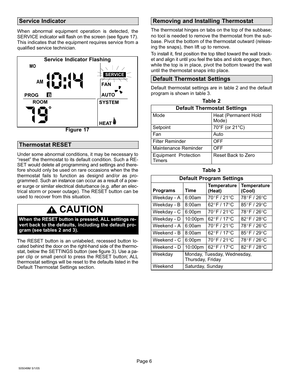 I0:i4, Caution | Lennox International Inc. 51M37 User Manual | Page 16 / 54