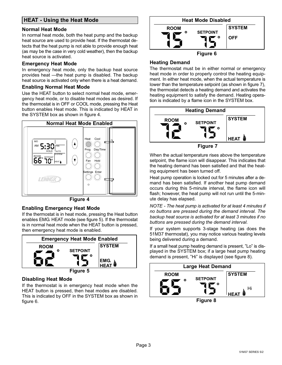 Lennox International Inc. 51M37 User Manual | Page 3 / 54