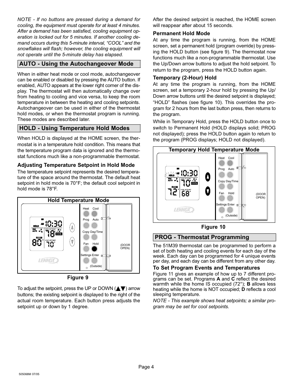 I0:30 | Lennox International Inc. 51M37 User Manual | Page 30 / 54