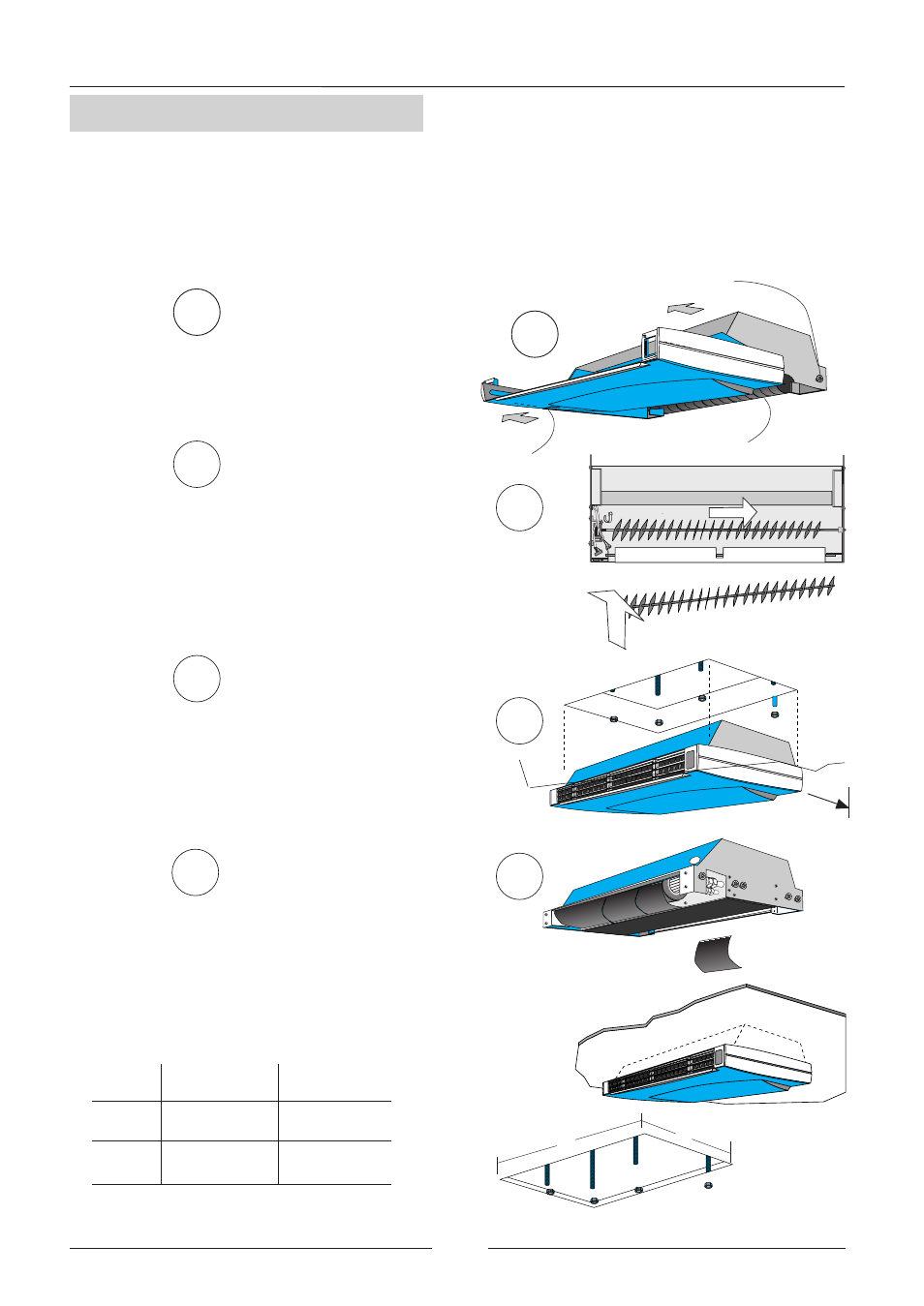 Instalation and mounting, Ab c d | Lennox International Inc. WING User Manual | Page 27 / 34