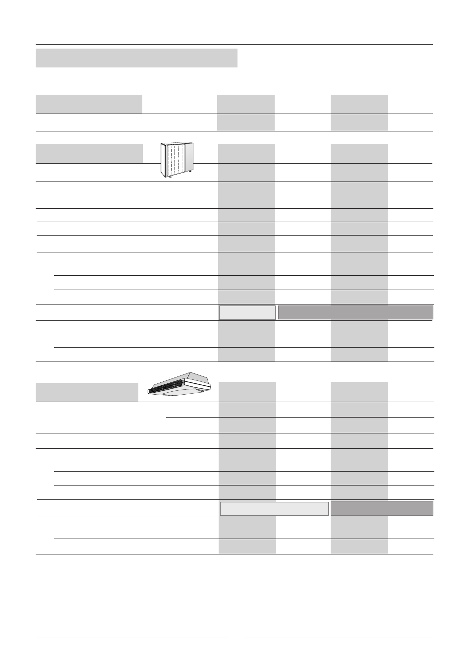 Specification, R-407c | Lennox International Inc. WING User Manual | Page 8 / 34