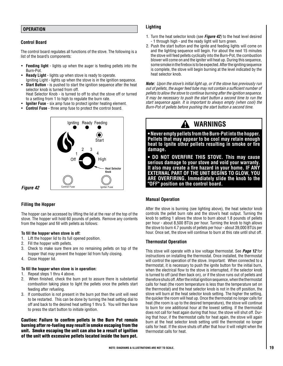 Warnings | Lennox International Inc. WINSLOW PS40 User Manual | Page 19 / 32