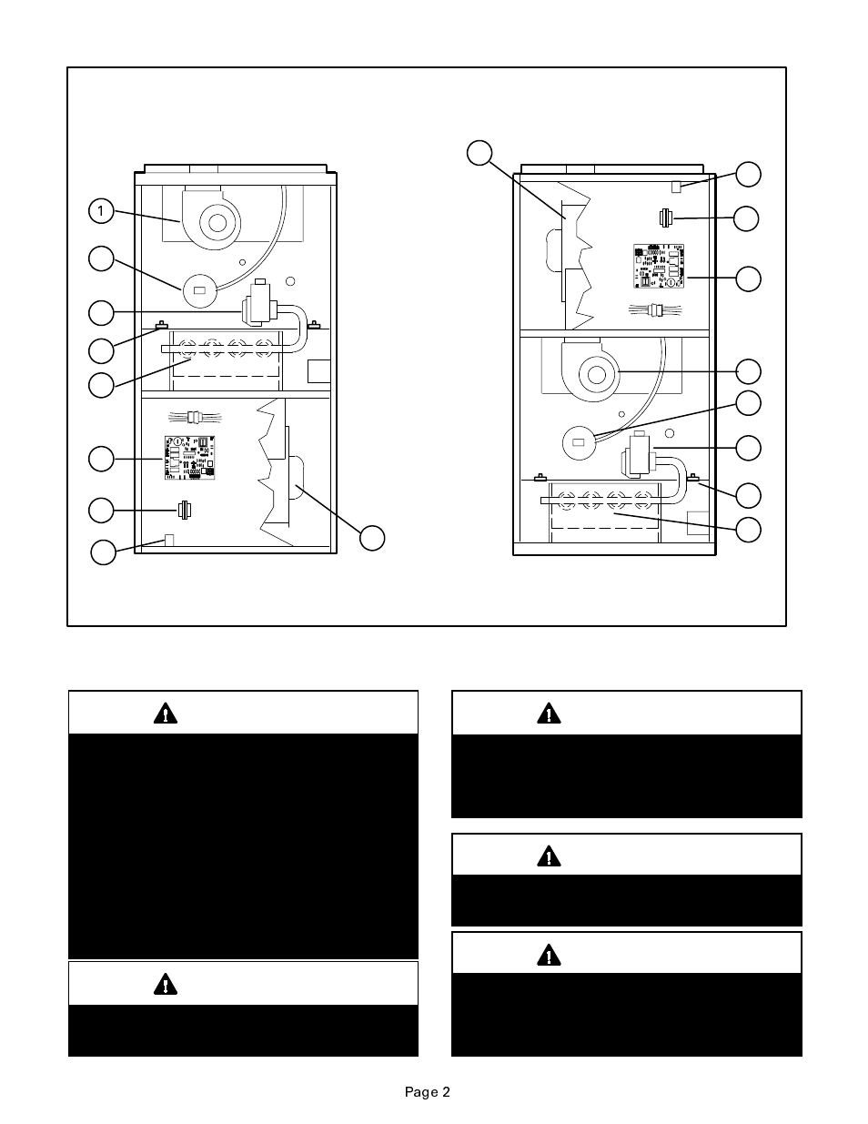 Warning, Caution, Important | Lennox International Inc. G24M SERIES User Manual | Page 2 / 6