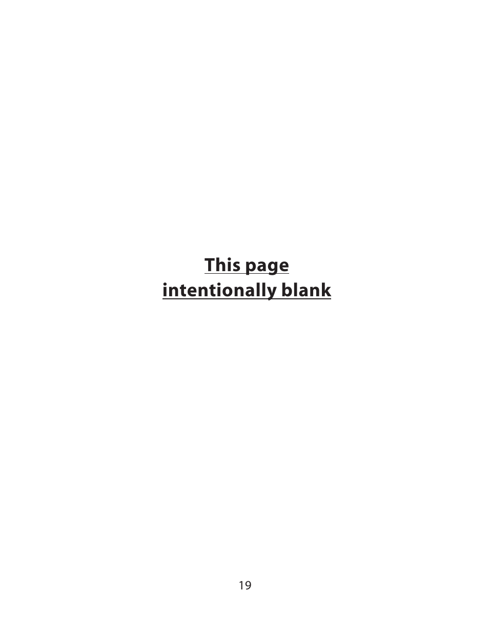 This page intentionally blank | Lava Computer 650 User Manual | Page 19 / 20
