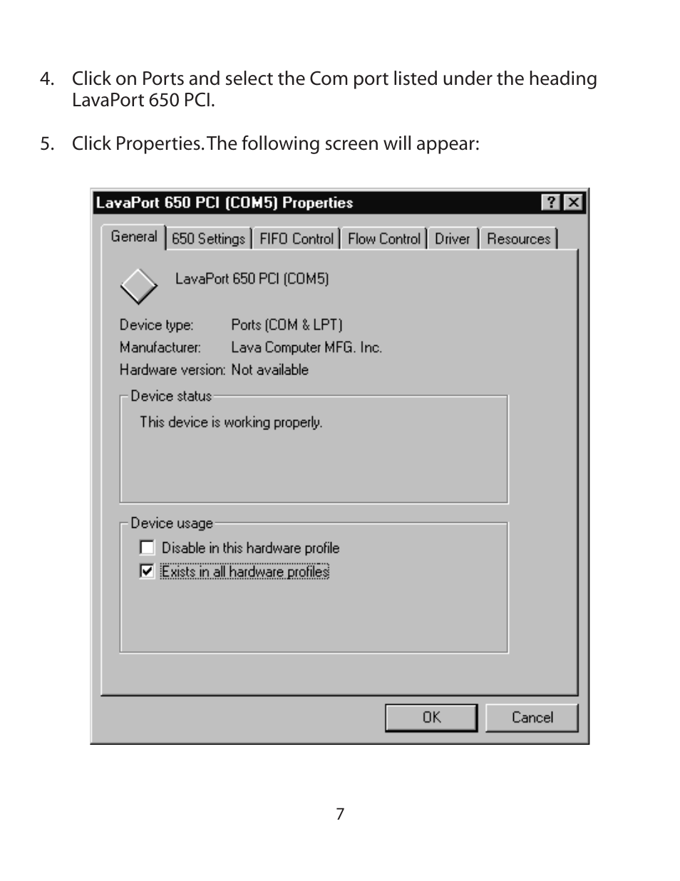 Lava Computer 650 User Manual | Page 7 / 20