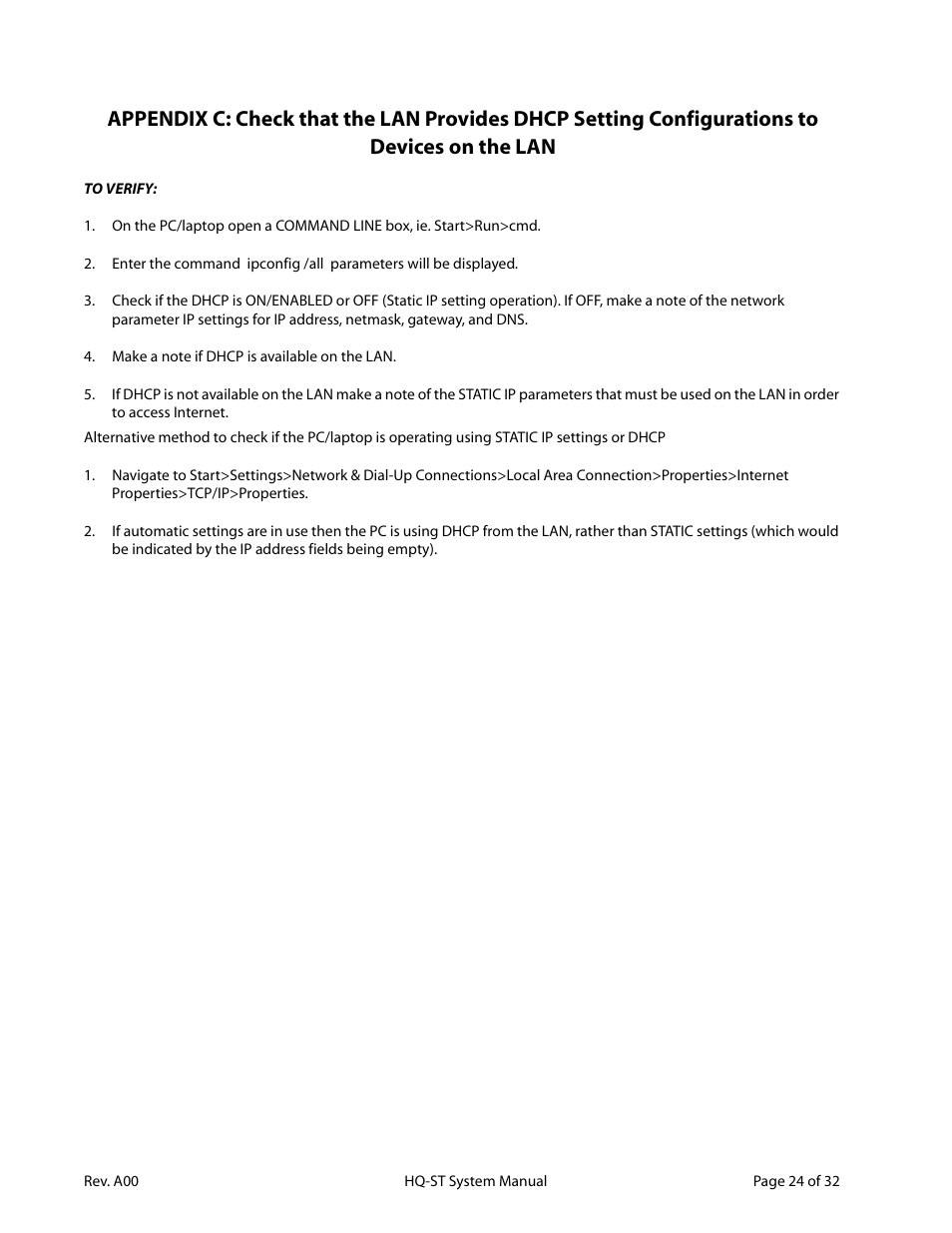 Lava Computer HQ-ST Link User Manual | Page 26 / 34