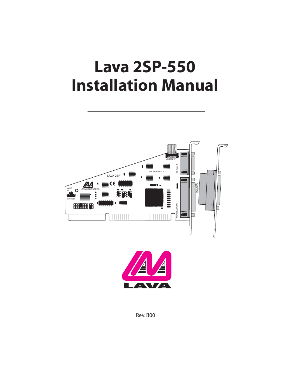 Lava Computer Lava 2SP-550 User Manual | 4 pages