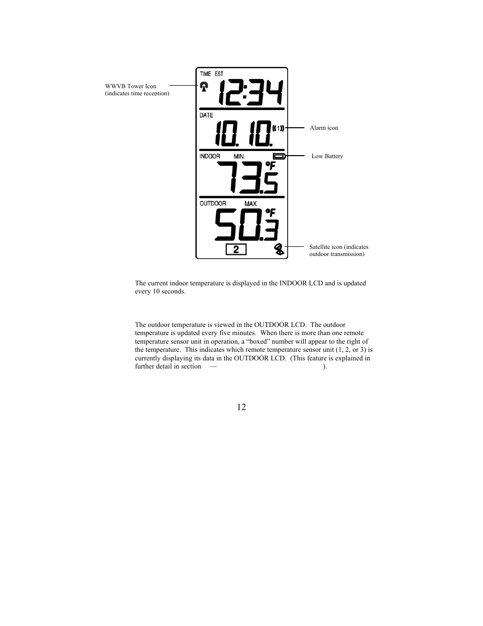 La Crosse Technology WS-9210U User Manual | Page 12 / 21