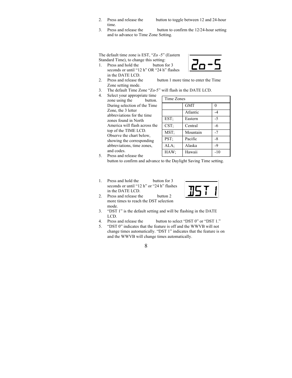 La Crosse Technology WS-9210U User Manual | Page 8 / 21