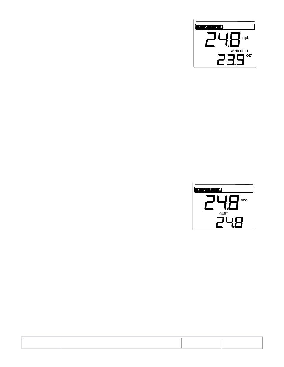 La Crosse Technology WIRELESS 433 MHZ WS-7395U User Manual | Page 14 / 21