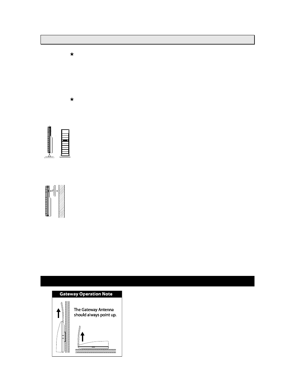 Gateway installation | La Crosse Technology 4 DAY WIRELESS WEATHER FORECASTER WD-3105 User Manual | Page 8 / 25