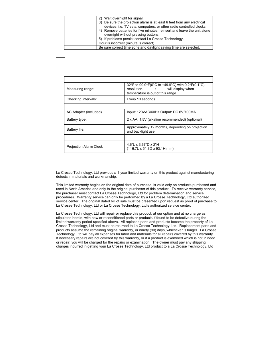 La Crosse Technology WT-5360U User Manual | Page 11 / 13