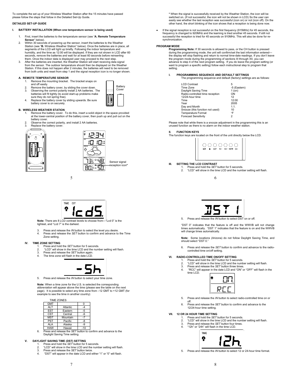 La Crosse Technology WS-9228U-IT User Manual | Page 2 / 5
