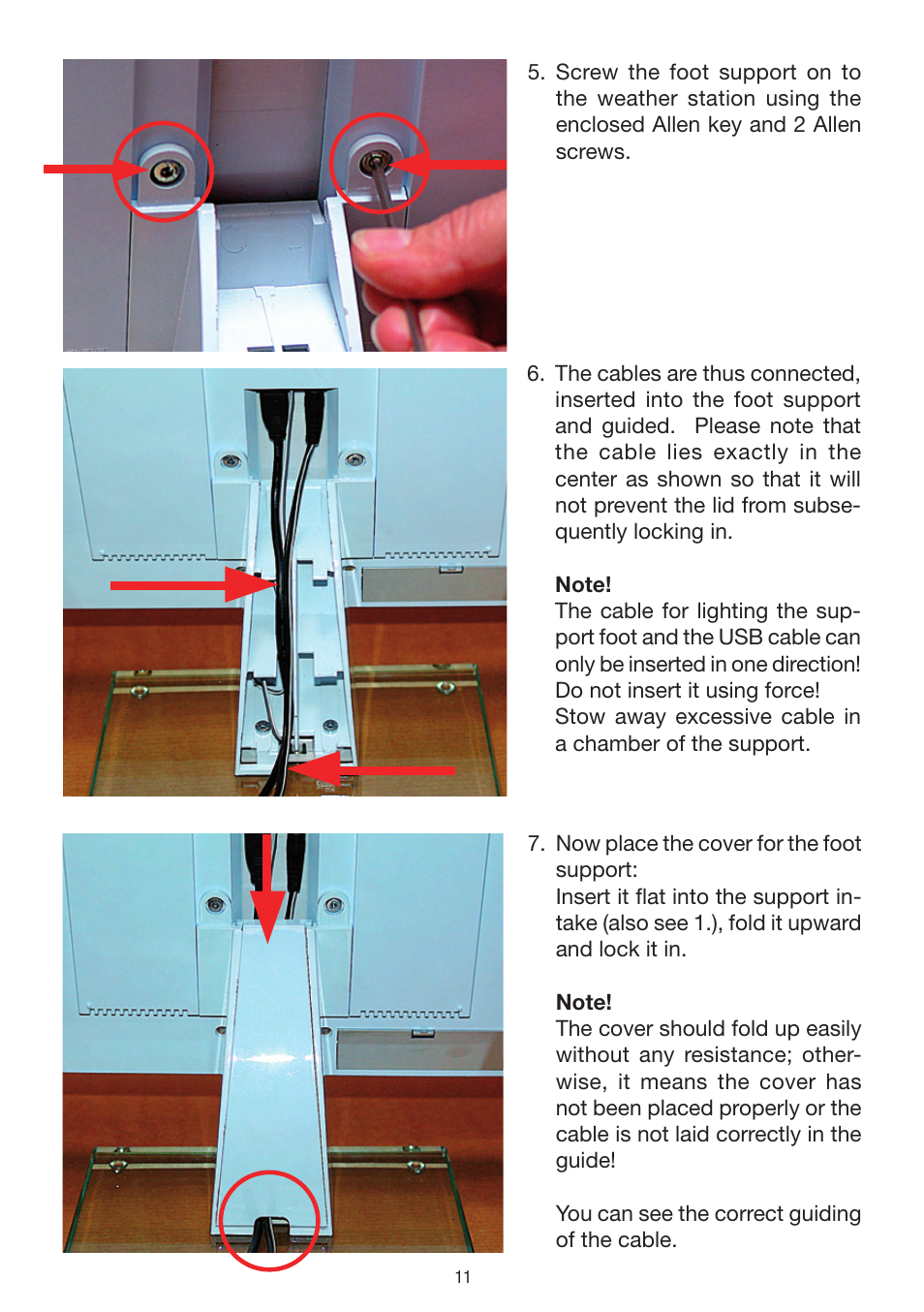 La Crosse Technology WS 550 US User Manual | Page 11 / 64