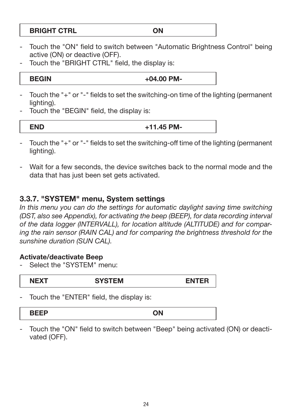 La Crosse Technology WS 550 US User Manual | Page 24 / 64