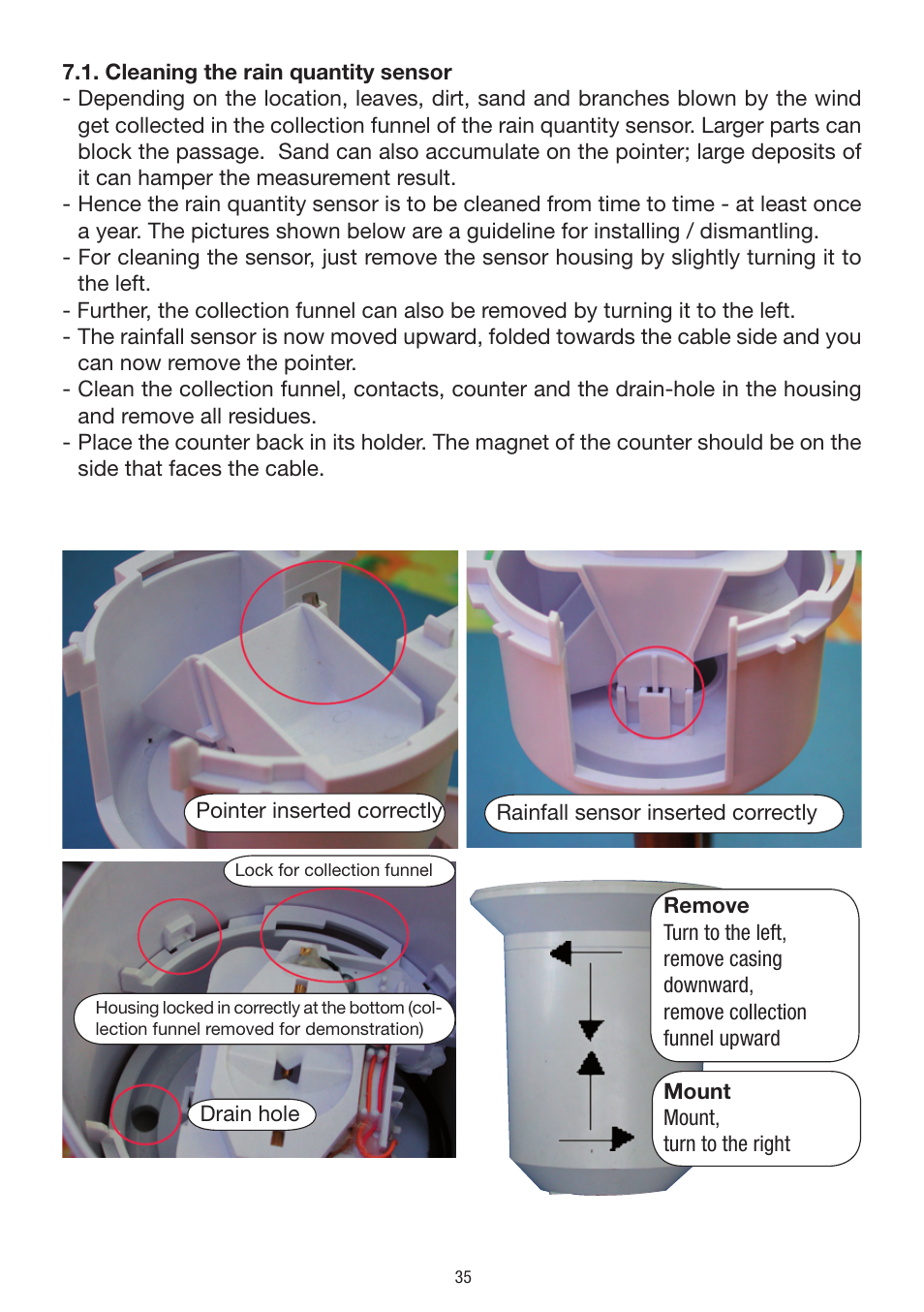 La Crosse Technology WS 550 US User Manual | Page 35 / 64