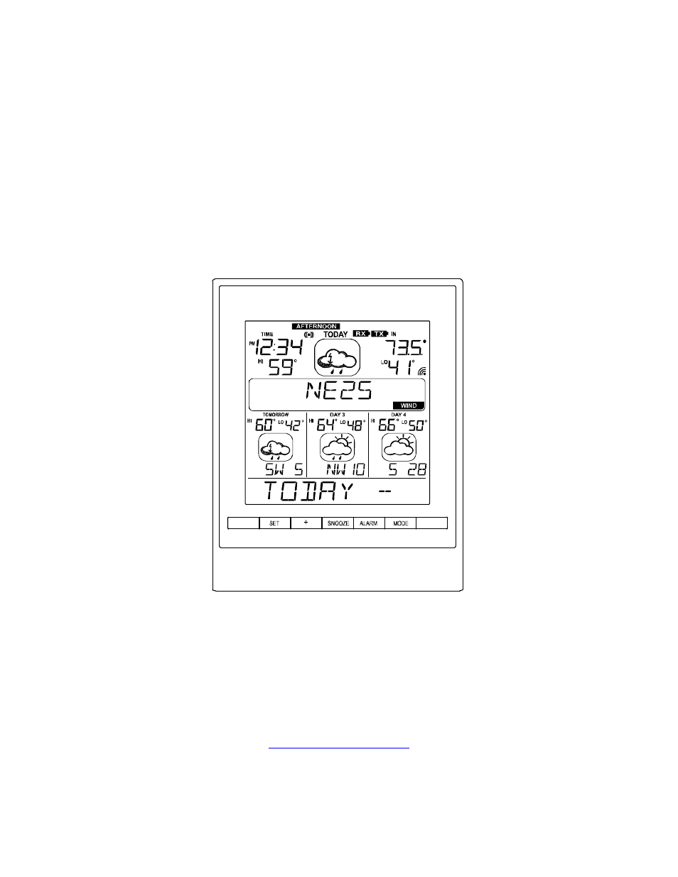 La Crosse Technology Internet-Powered Weather Station WD-3209 User Manual | 25 pages