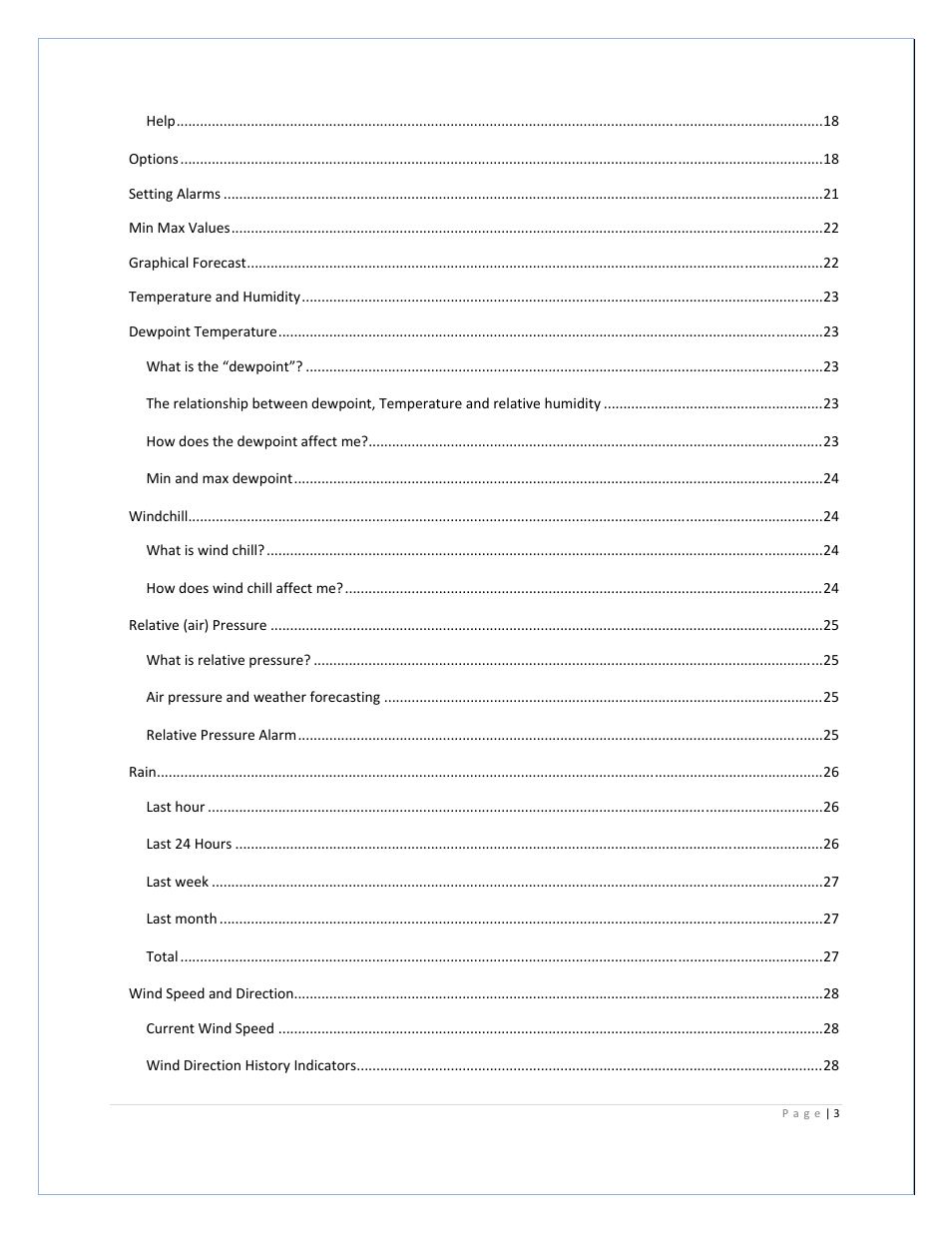 La Crosse Technology 2800 User Manual | Page 3 / 40