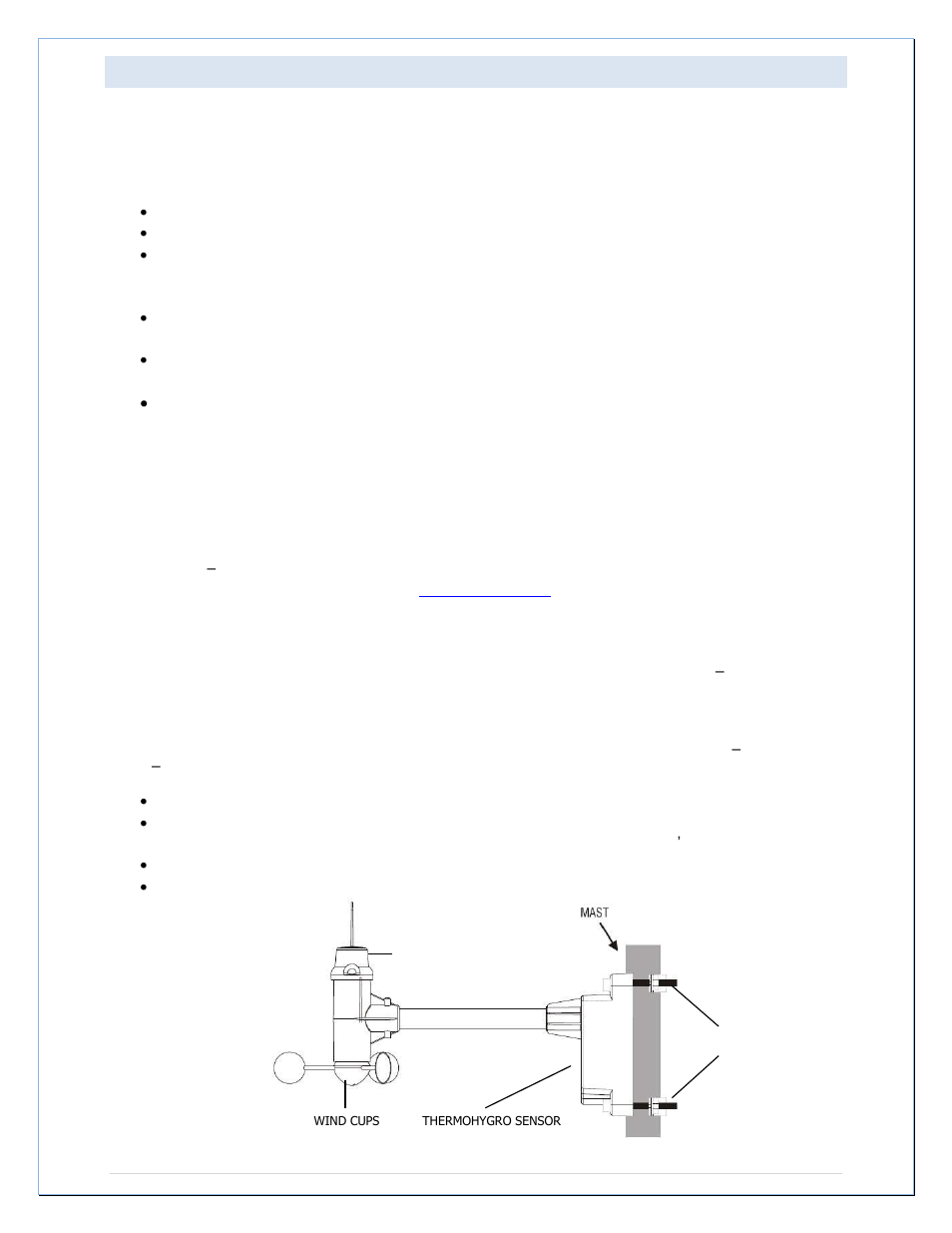 Wind/thermo-hygro sensor | La Crosse Technology 308-807 User Manual | Page 9 / 28