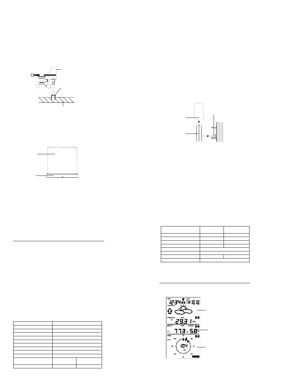 La Crosse Technology Professional Remote Weather Station User Manual | Page 4 / 10